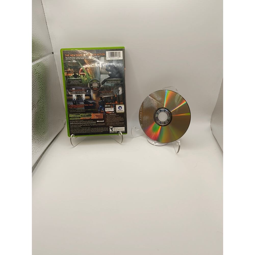 Splinter Cell Pandora Tomorrow Xbox Game & Case Boot Tested - Picture 2 of 4